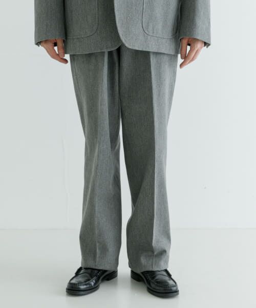 ＊＊URBAN RESEARCH / アーバンリサーチ その他パンツ | FREEMANS SPORTING CLUB　BLEECKER TROUSERS（グレー）