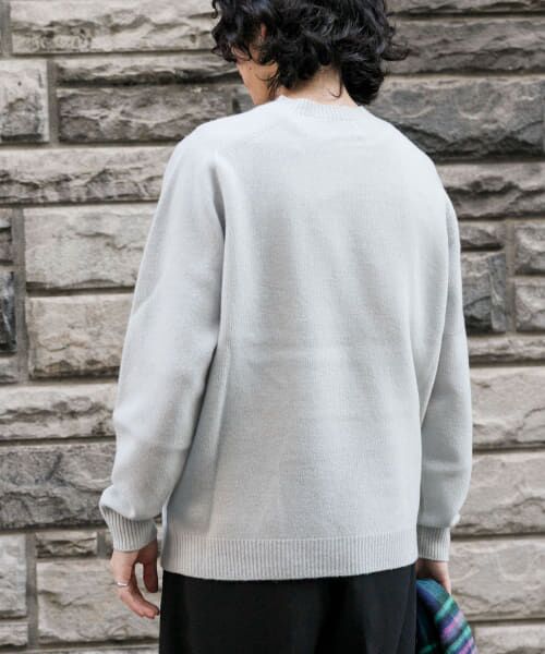 セール】 new basic WOOL CASHMERE SEAMLESS KNIT （ニット