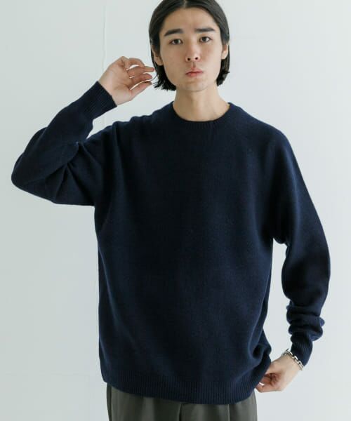 セール】 new basic WOOL CASHMERE SEAMLESS KNIT （ニット