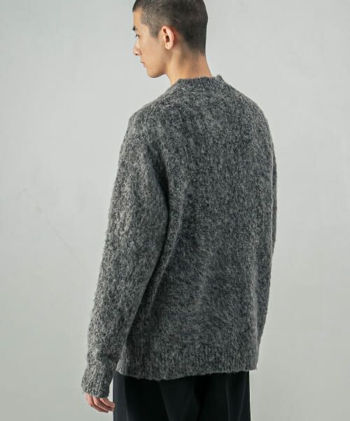 セール】 new basic MOULINE SHAGGY KNIT （ニット・セーター