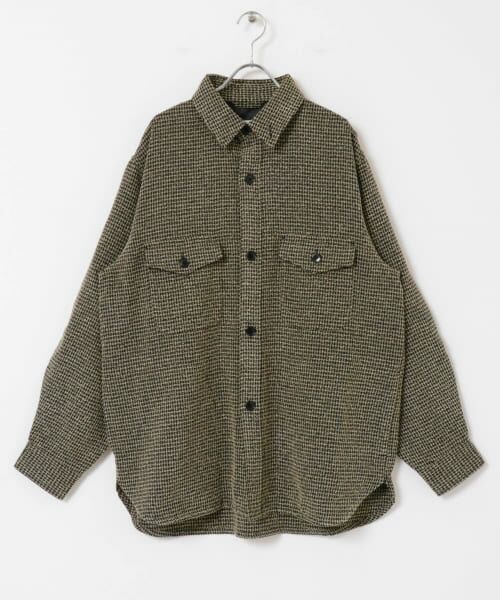 セール】 TECH BOUCLE CPO SHIRTS （シャツ・ブラウス