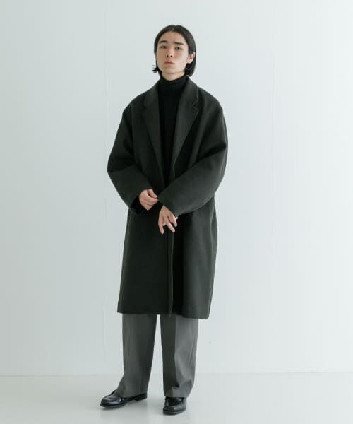 3時のあなたページ セール】 ウール混 メルトン チェスターコート （その他アウター