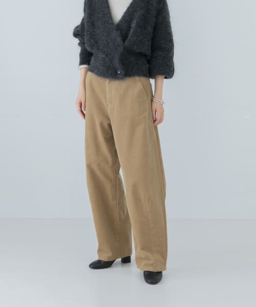 ＊＊URBAN RESEARCH / アーバンリサーチ その他パンツ | コーデュロイカーブパンツ（BEIGE）
