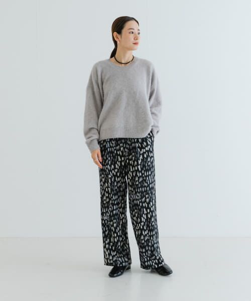 ブラッシュペイントプリントパンツ JOURNAL STANDARD パンツ ブラッシュペイントプリントパンツ
