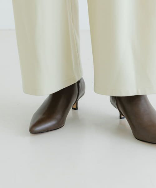 **URBAN RESEARCH / アーバンリサーチ ブーツ(ショート丈) | ポインテッドトゥブーツ(BROWN)