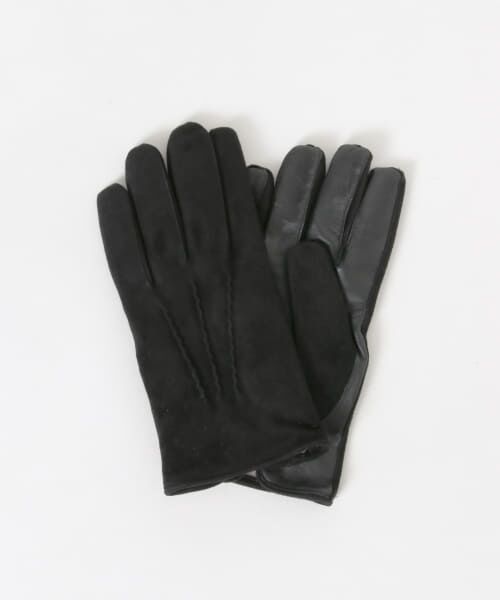 ＊＊URBAN RESEARCH / アーバンリサーチ 手袋 | GLOVES　MENS TOUCH SUEDE（BLACK）