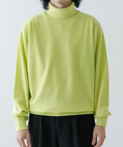 Yonetomi　NEW BASIC KNIT TURTLE PULLOVER