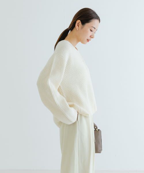 ハミルトンウール畦Vネックニット HAMILTON WOOL 畦Vネックニット | アーバンリサーチ(URBAN