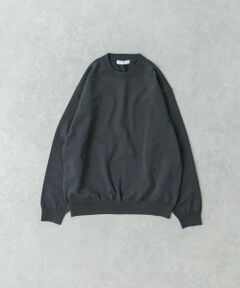 ガス焼きシルケットクルーネック