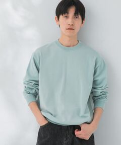 ガス焼きシルケットクルーネック