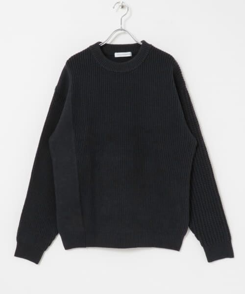 ＊＊URBAN RESEARCH / アーバンリサーチ ニット・セーター | クレイジーパターンニット（NAVY）