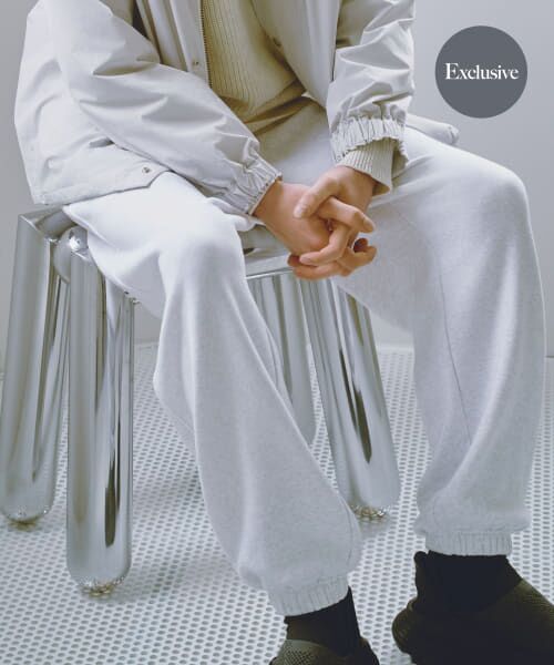 ＊＊URBAN RESEARCH / アーバンリサーチ その他パンツ | 『別注』VIBTEX×URBAN RESEARCH　SWEAT PANTS（ASH）