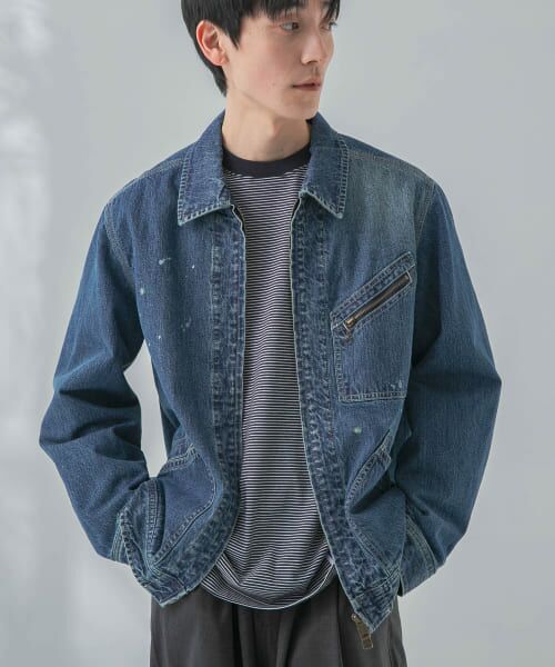 セール】 new basic 10oz DENIM WORK JACKET （Gジャン・デニム