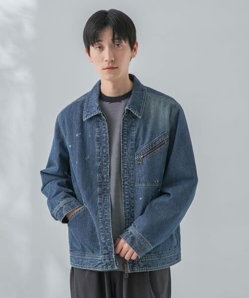 セール】 new basic 10oz DENIM WORK JACKET （Gジャン・デニム