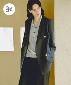 『2サイズ展開』ダブルブレストブレザージャケット