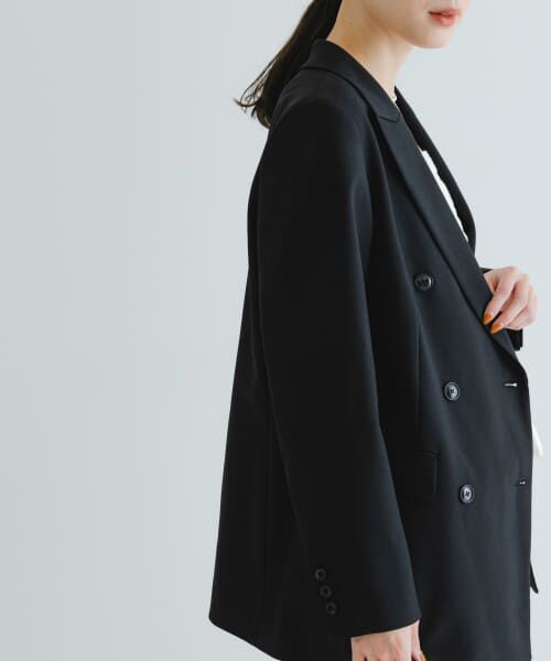 ☆専用☆＊美品＊GLOBAL WORK ネイビー ダブルブレストコート Mサイズ セール】 『2サイズ展開』ダブルブレストブレザージャケット