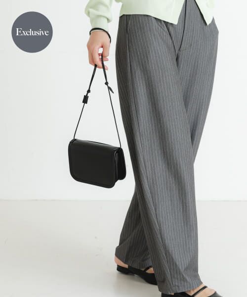 ＊＊URBAN RESEARCH / アーバンリサーチ ショルダーバッグ | 『別注』ITTI×URBAN RESEARCH　MICHELLE ERRAND POUCH（black）