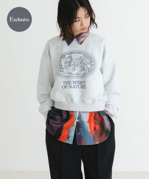 ＊＊URBAN RESEARCH / アーバンリサーチ スウェット | 『別注』WAVEUNION×URBAN RESEARCH　sweat shirts（h gray）