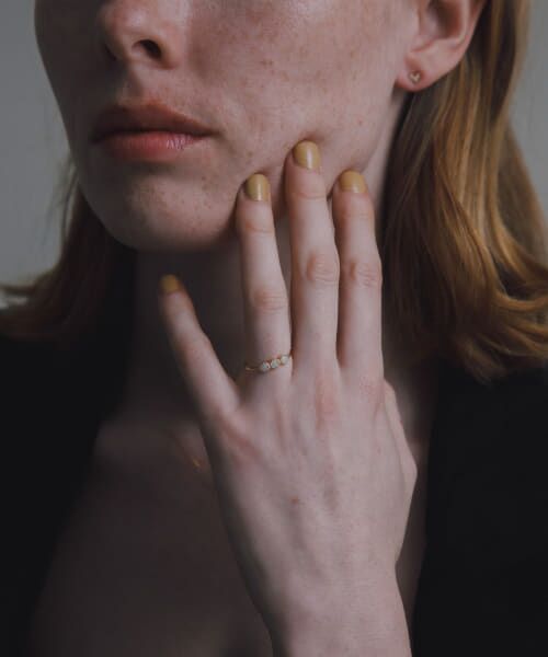 ＊＊URBAN RESEARCH / アーバンリサーチ リング | ff by decor urban research　three stone ring（オパール）