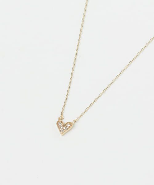 希少✴︎vintageぷっくり彫りハートネックレス　アンティーク CHRISTIAN DIOR クリスチャンディオール ダイヤモンド ハート