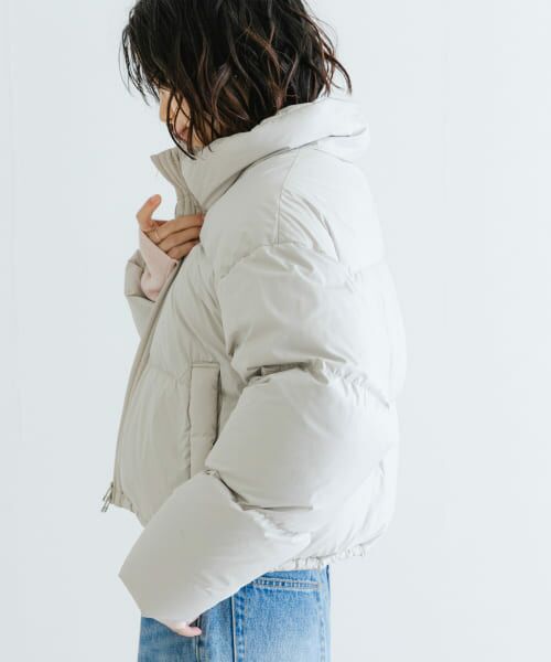 【新品未使用】UR アーバンリサーチ ホワイト ダウンジャケット セール】『別注』NANGA×URBAN RESEARCH NANGA SHADOW RIP DOWN