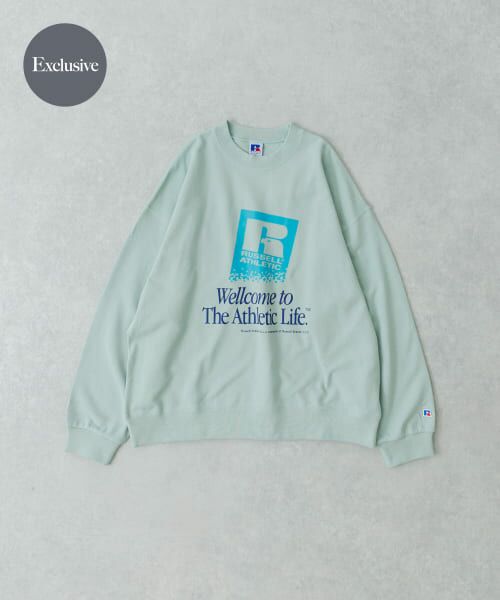 セール】 『別注』RUSSELL ATHLETIC×UR GRAPHIC SWEAT