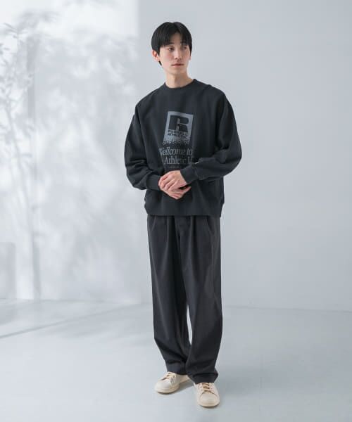 セール】 『別注』RUSSELL ATHLETIC×UR GRAPHIC SWEAT