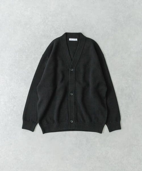 ＊＊URBAN RESEARCH / アーバンリサーチ カーディガン・ボレロ | ミラノリブ3Bカーディガン（BLACK）