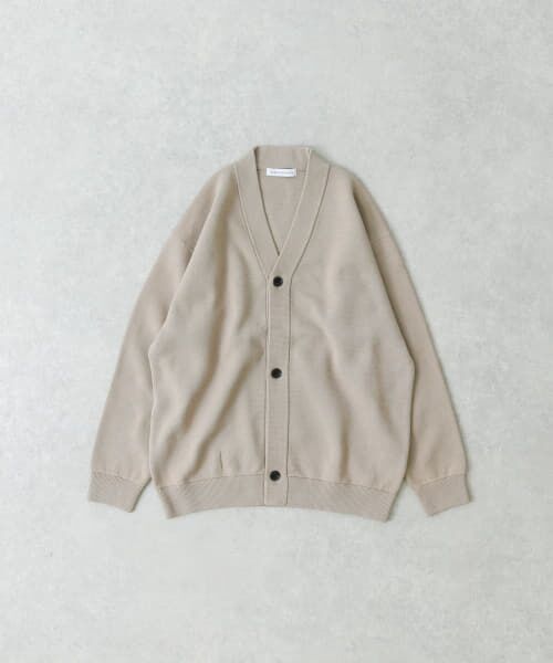 ＊＊URBAN RESEARCH / アーバンリサーチ カーディガン・ボレロ | ミラノリブ3Bカーディガン（GREIGE）