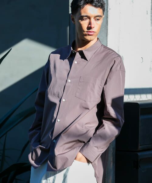 OVER DEFORMATION BLOUSE argue アーギュ　シャツ OVER DEFORMATION BLOUSE argue アーギュ シャツ