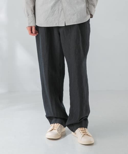パンツ ATELIER AURA ARI ORGANIC LINEN TROUSERS ATELIER AURA ARI ORGANIC LINEN TROUSERS