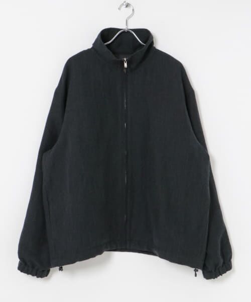 セール】 new basic Wool/Linen Track Jacket （ブルゾン