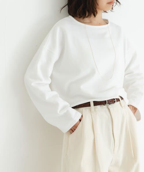 ＊＊URBAN RESEARCH / アーバンリサーチ スウェット | 『MADE IN JAPAN』ショート丈カットオフスウェット（OFF）