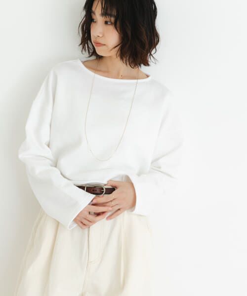 セール】 『MADE IN JAPAN』ショート丈カットオフスウェット