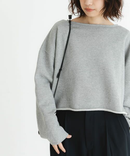 セール】 『MADE IN JAPAN』ショート丈カットオフスウェット