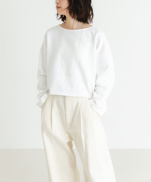 セール】 『MADE IN JAPAN』ショート丈カットオフスウェット