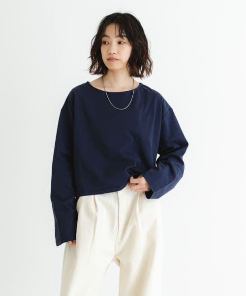 セール】 ショート丈ロングスリーブTシャツ （Tシャツ