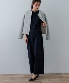 『2サイズ展開』ベルト付きオールインワン