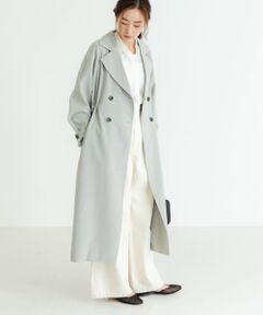 『防花粉/撥水/UVカット』ドロストトレンチコート