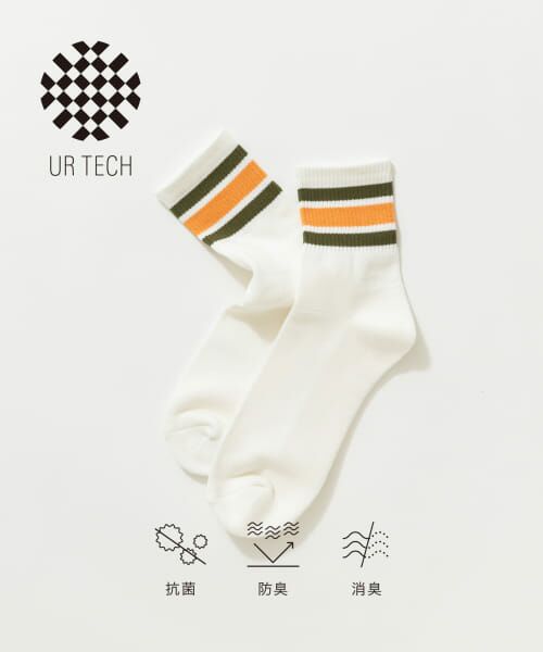 ＊＊URBAN RESEARCH / アーバンリサーチ ソックス | 『UR TECH』ラインショートソックス（KHK×ORG）