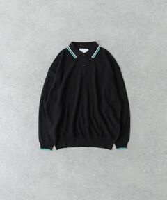 URBAN RESEARCH iD　カノコオーバーニットポロ ロングスリーブ