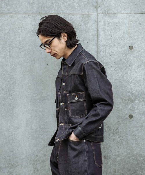 SHIOTA スーピマDENIM JACKET #BEN （Gジャン・デニムジャケット