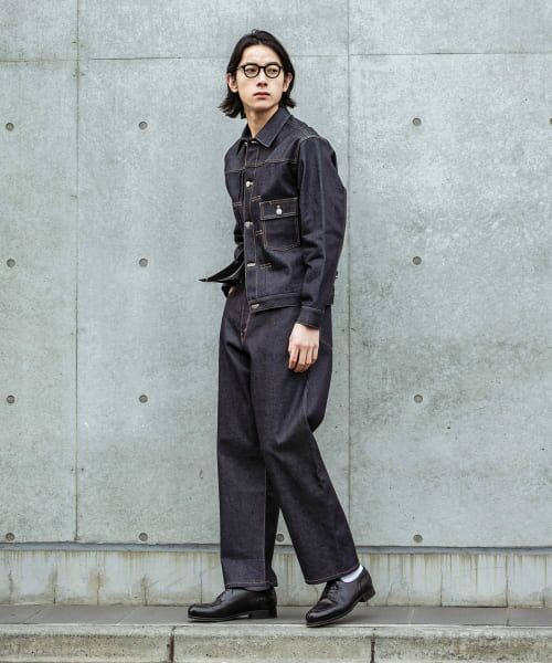 SHIOTA スーピマDENIM JACKET #BEN （Gジャン・デニムジャケット