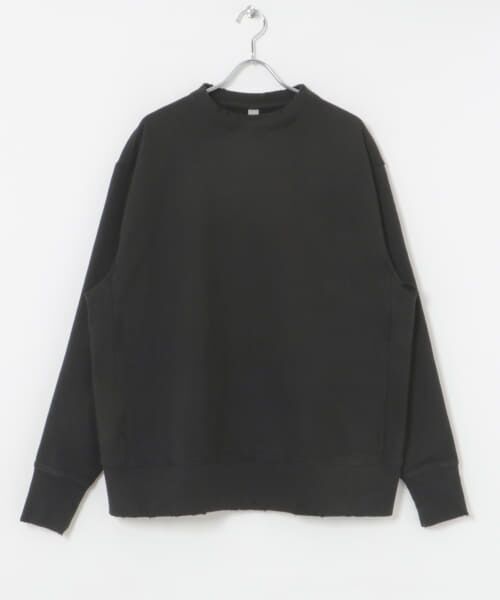＊＊URBAN RESEARCH / アーバンリサーチ スウェット | FORNIGNER　Made in USA Crashed Crew（BLACK）