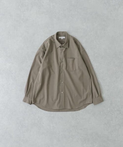 ＊＊URBAN RESEARCH / アーバンリサーチ シャツ・ブラウス | 『セットアップ対応』『マシンウォッシャブル』ST WASHABLE WOOL SHIRTS（TAUPE）
