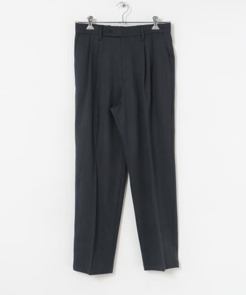 NEIGHBORHOOD テーパードスラックス S 黒 GRトロピカルエバークリーステーパードスラックス(1 DARK GREY