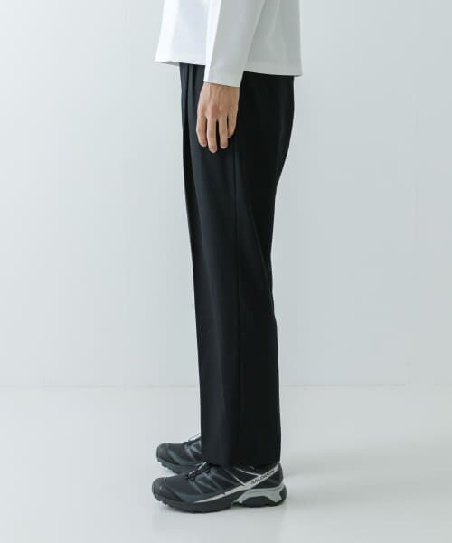 セール】 new basic ウールツイルワイドスラックス （その他