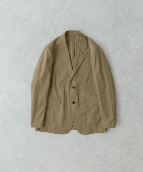 ＊＊URBAN RESEARCH / アーバンリサーチ その他アウター | 『セットアップ対応』『マシンウォッシャブル』CLEAN DYE TWILL JACKET（BEIGE）