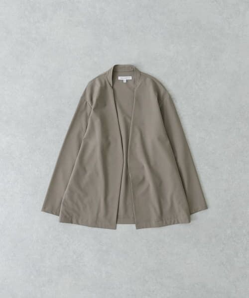 ＊＊URBAN RESEARCH / アーバンリサーチ その他アウター | 『セットアップ対応』『マシンウォッシャブル』ST WASHABLE WL C/LESS JACKET（TAUPE）