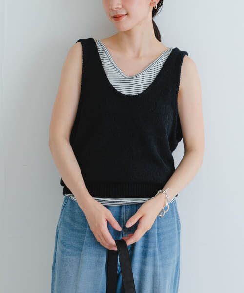 ＊＊URBAN RESEARCH / アーバンリサーチ ベスト | ブークレ2WAYベスト（NAVY）